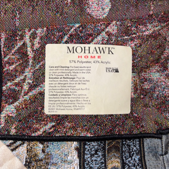 BC Cummings Wild Horse Tapestry Placemats and Runner Set Southwestern Rustic - Picture 5 of 5